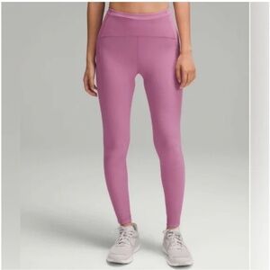 NWT Lululemon Swift Speed High-Rise Pocket Tight 28" Velvet Dust Size 4